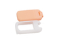 30mlオレンジ香水スプレー ポンプ プラスチック詰め替え式の正方形の化粧品のポータブル