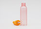 オレンジ良い霧が付いている無光沢のピンク18mmの60ml詰め替え式のプラスチック スプレーのびんはポンプでくみます