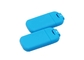 噴霧器のプラスチック小型香水スプレーのびん25ml美しく青い色に香りをつけなさい