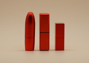 小さい容積の赤いリップ・クリームの管、カスタマイズされた口紅の容器