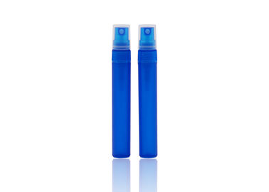 5ml 8ml 10mlはスプレーのびんの青いペンの形のプラスチック香水の噴霧器を曇らしました