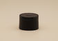 28 / 410のプラスチック ディスク帽子パーソナル ケアのために利用できる無光沢の黒い色OEM