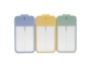 黄色い色38mlのプラスチック噴霧器の詰め替え式のクレジット カードの香水瓶