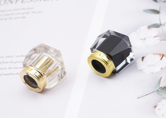 のための10000PCS化粧品のアクリルのふたFEA15 Mmは金のふたの習慣を香水瓶