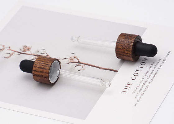 びんのための異なったLenghtsのタケ点滴器の帽子が付いているピペットのガラス点滴器