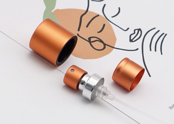 アルミニウムびんの香水のひだポンプ霧はつばによってFea 15mmに吹きかける